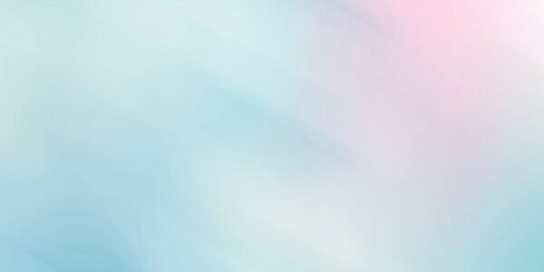 Soft pastel gradient background with pink and blue